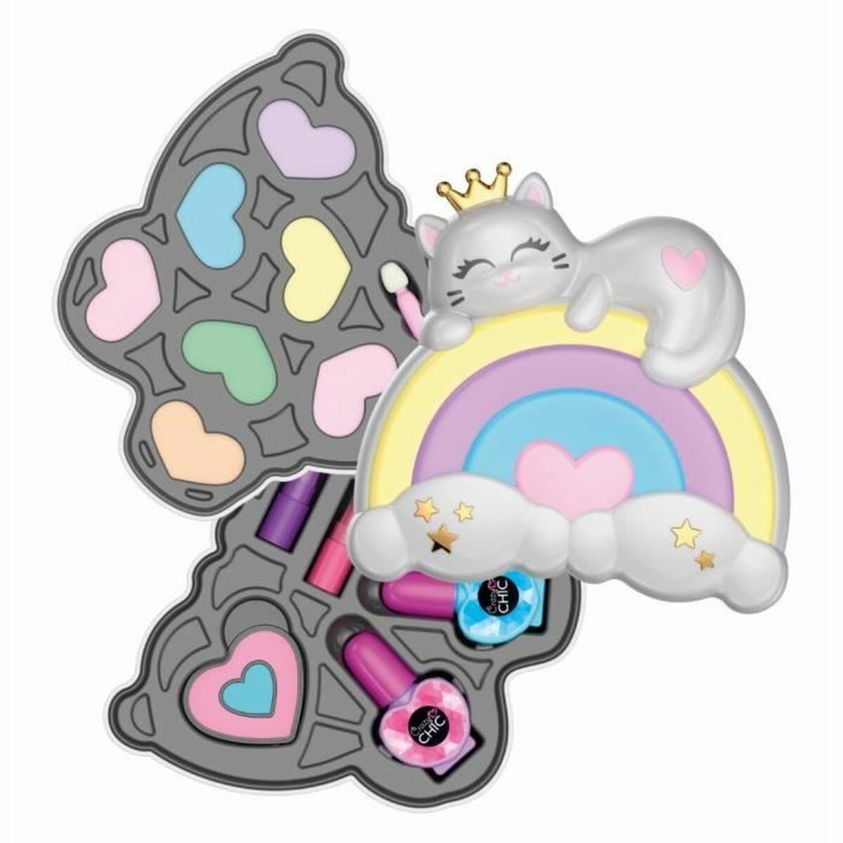 Kinder Make-up Set Clementoni Crazy Chic Beauty Lovely Make up Multicolour